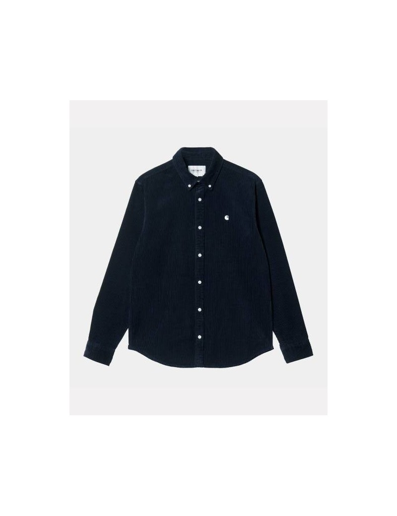 A22---carhartt wip---MADISON CORD SHIRTDARK NAVY.JPG