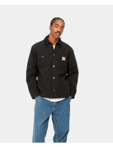 A23---carhartt wip---MICHIGAN COATBLACK HEAVY.JPG