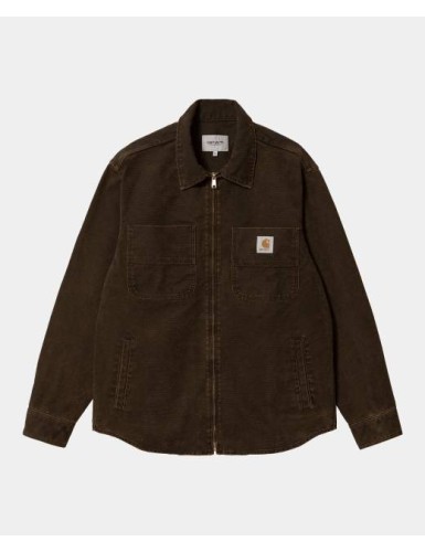 A23---carhartt wip---GAREN SHIRT JACKETDEEP BROWN.JPG