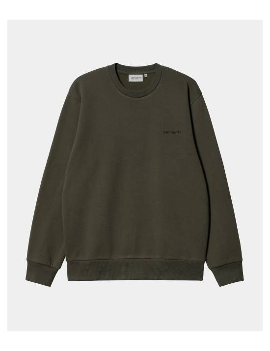 A24---carhartt wip---SCRIPT EMBROIDERY SWEATSHIRTCYPRESS.JPG