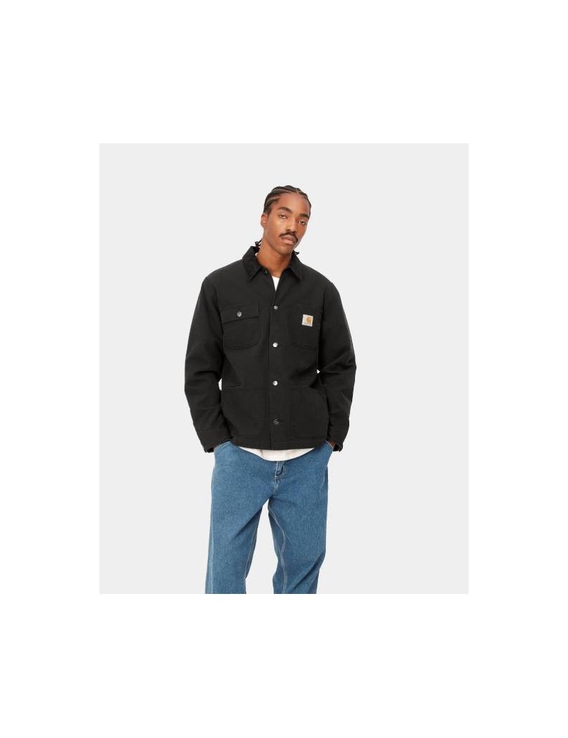 A23---carhartt wip---MICHIGAN COATBLACK HEAVY.JPG