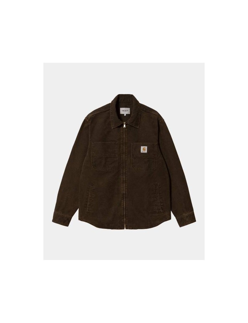 A23---carhartt wip---GAREN SHIRT JACKETDEEP BROWN.JPG