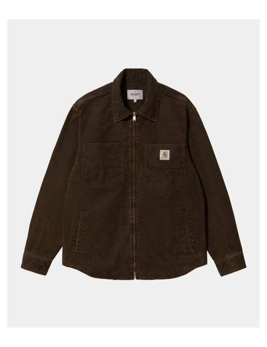 A23---carhartt wip---GAREN SHIRT JACKETDEEP BROWN.JPG