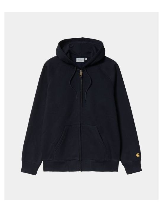 A23---carhartt wip---HOODED CHASE JACKETDARK NAVY.JPG