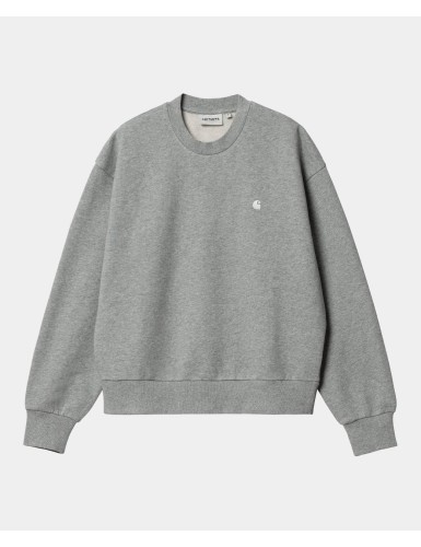 P24---carhartt wip---W CASEY SWEATSHIRTGREY HEATHER.JPG