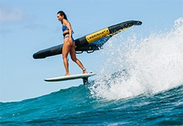 Perché scegliere una tavola da Wingfoil in bambù